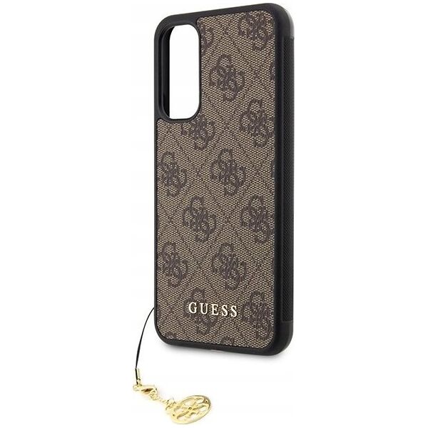 Guess Etui Guess GUHCSA34GF4GBR Samsung Galaxy A34 5G brązowy/brown hardcase 4G Charms Collection