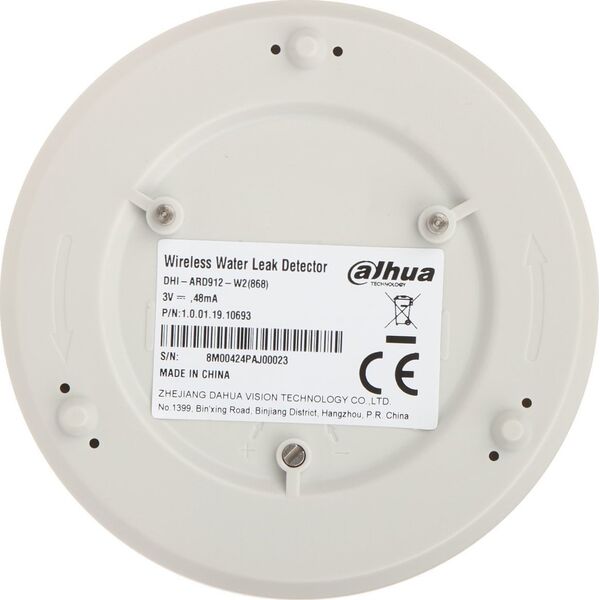 Dahua Technology Czujnik bezprzewodowy zalania DAHUA ARD912-W2(868) jednoelementowy