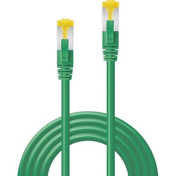 Lindy LINDY Patchkabel Cat6A RJ45 S/FTP Cat7 LSZH Kabel grün 15m