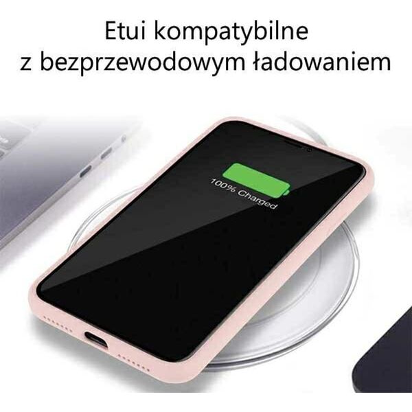 DefaultBrand Etui Mercury Silicone do  Samsung S23+ S916 różowo-piaskowy/pink sand