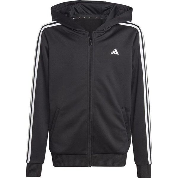 Adidas Bluza adidas TR-ES 3 Stripes Full-Zip Hoody Jr HY1102