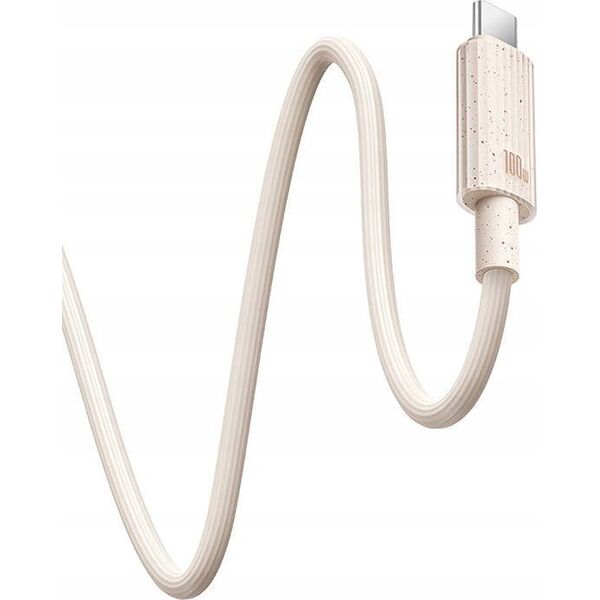 Kabel USB Baseus Baseus Habitat Series Fast Charging Cable USB to Type-C 100W 1m Wheat Pink