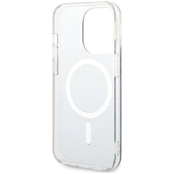 Guess Guess GUHMP15LH4STK iPhone 15 Pro 6.1" czarny/black hardcase IML 4G MagSafe