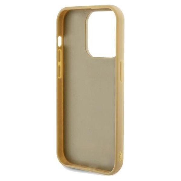 Guess Guess GUHCP14LPMSDGSD iPhone 14 Pro 6.1" złoty/gold hardcase Disco Metal Script