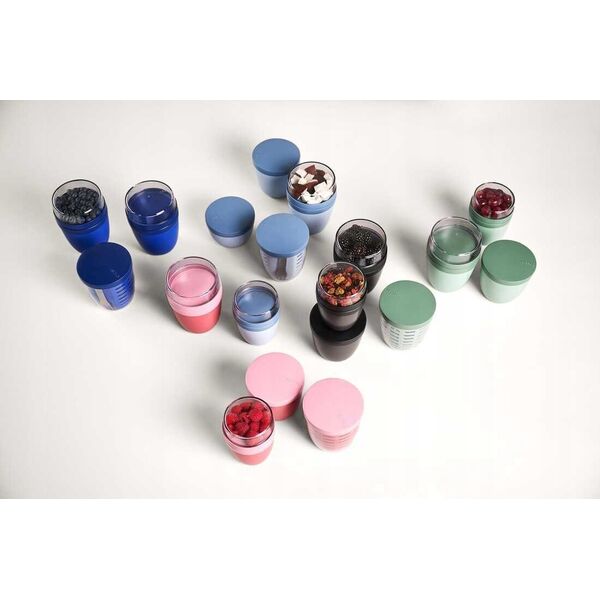 Mepal Mepal Lunchpot Ellipse Mini 107650041100 Nordic Black czarny