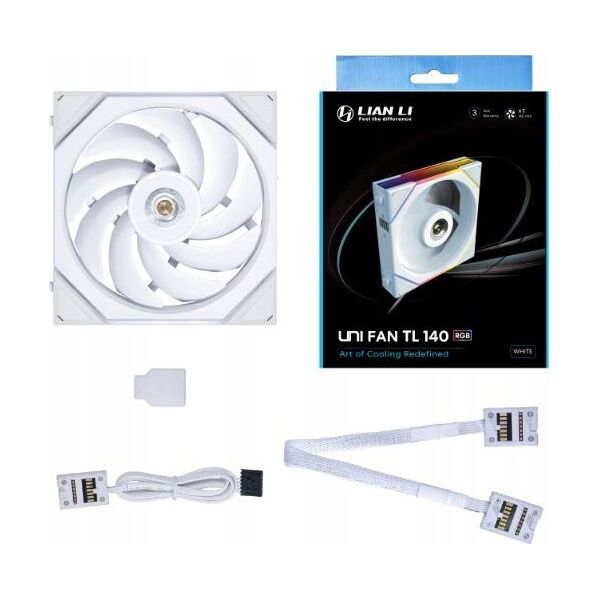Wentylator Lian Li Uni Fan TL 140mm Biały (14TL1W)