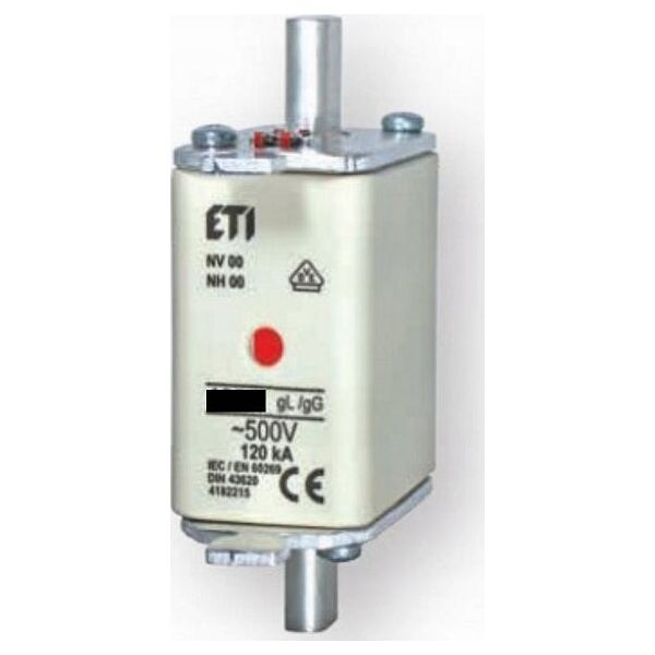 Etipo Wkładka topikowa ETI Polam NH00/WT-00 004111226 gG 40A 500V G przemysłowa zwłoczna