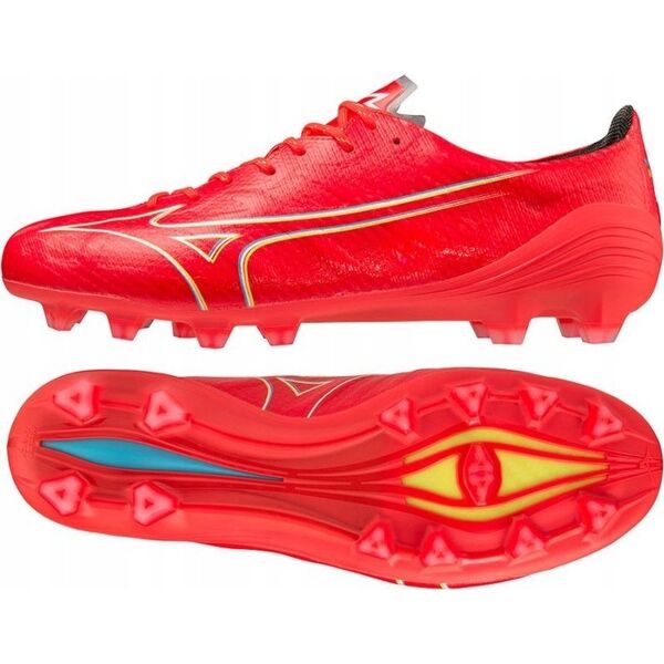 Mizuno Mizuno Alpha Elite FG P1GA236264 Czerwone 46