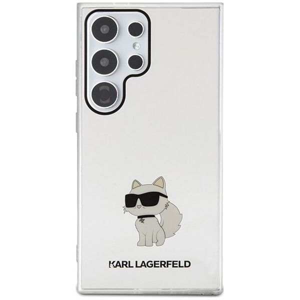 Karl Lagerfeld Etui Karl Lagerfeld KLHCS24LHNCHTCT Samsung Galaxy S24 Ultra hardcase IML Choupette transparent