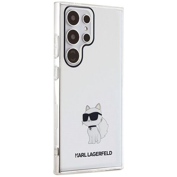 Karl Lagerfeld Etui Karl Lagerfeld KLHCS24LHNCHTCT Samsung Galaxy S24 Ultra hardcase IML Choupette transparent