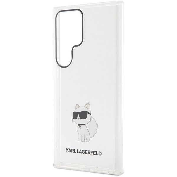 Karl Lagerfeld Etui Karl Lagerfeld KLHCS24LHNCHTCT Samsung Galaxy S24 Ultra hardcase IML Choupette transparent