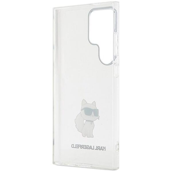 Karl Lagerfeld Etui Karl Lagerfeld KLHCS24LHNCHTCT Samsung Galaxy S24 Ultra hardcase IML Choupette transparent