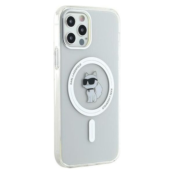 Karl Lagerfeld Karl Lagerfeld KLHMP12MHFCCNOT iPhone 12/12 Pro 6.1" przezroczysty/transparent hardcase IML Choupette MagSafe
