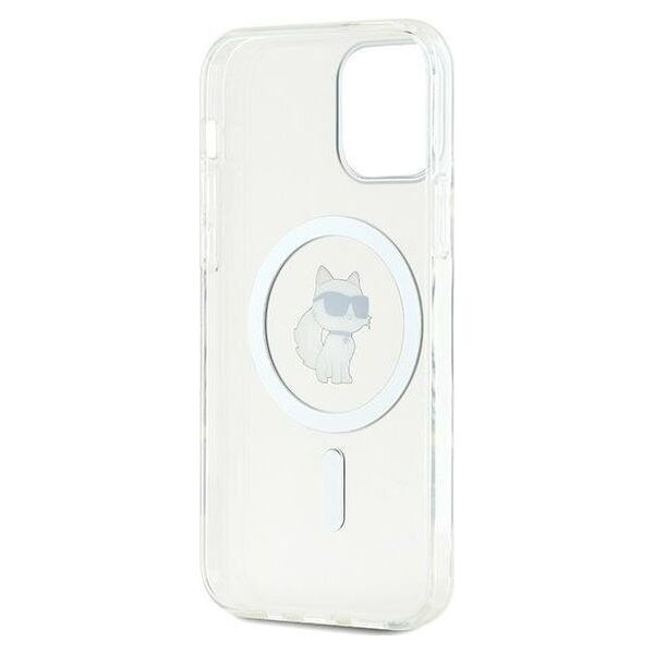 Karl Lagerfeld Karl Lagerfeld KLHMP12MHFCCNOT iPhone 12/12 Pro 6.1" przezroczysty/transparent hardcase IML Choupette MagSafe
