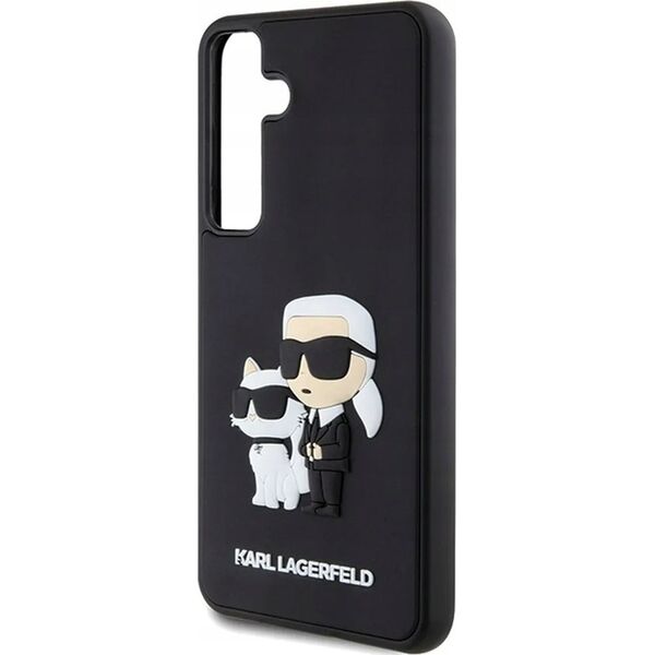 Karl Lagerfeld Karl Lagerfeld KLHCS24S3DRKCNK S24 S921 black/black hardcase 3D Rubber Karl&Choupette