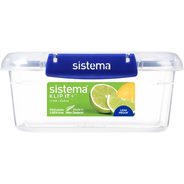 Sistema sistema Frischhaltedose KLIP IT PLUS 1 l blau