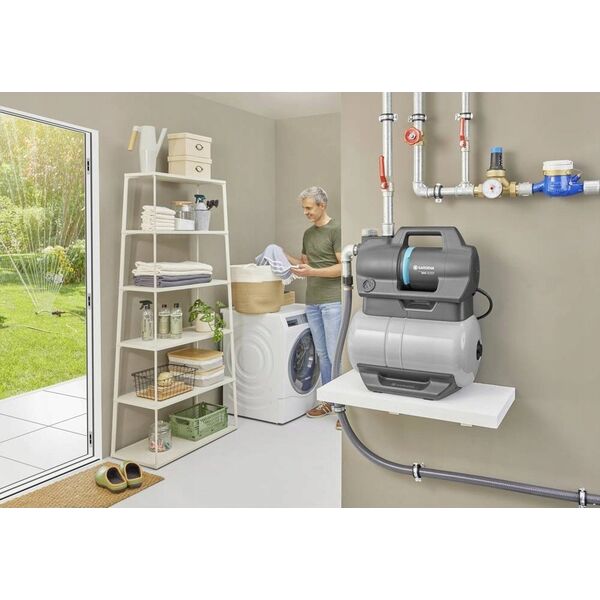 Gardena GARDENA Domestic Waterworks 3900 Silent, pump (grey, 650 watts, model 2023)