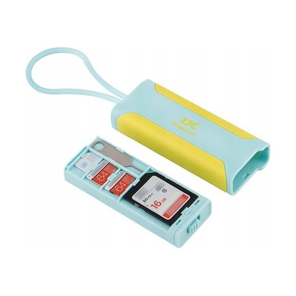 Pokrowiec JJC Etui na karty pamięci JJC MCR-STM5BY z czytnikiem kart USB 3.0