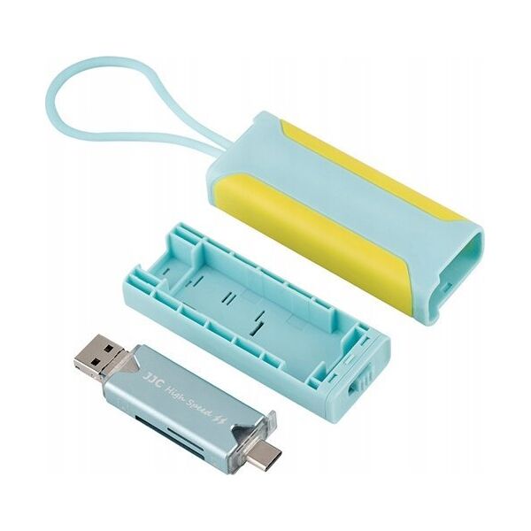 Pokrowiec JJC Etui na karty pamięci JJC MCR-STM5BY z czytnikiem kart USB 3.0