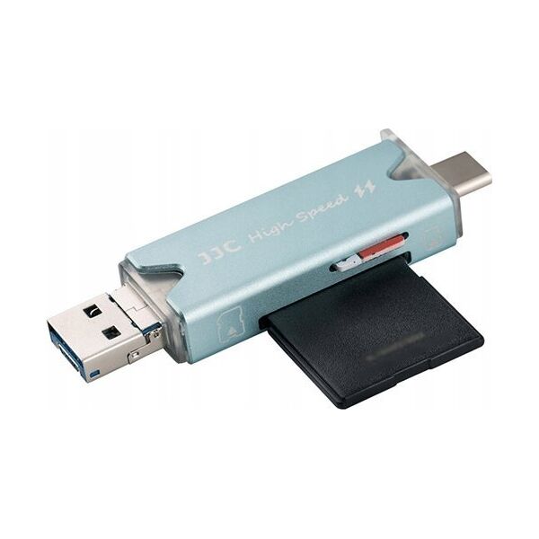 Pokrowiec JJC Etui na karty pamięci JJC MCR-STM5BY z czytnikiem kart USB 3.0