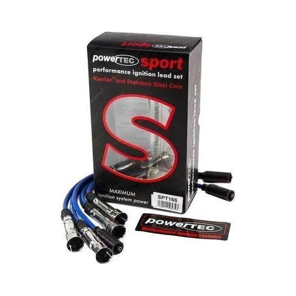 Powertec Przewody zapłonowe PowerTEC AUDI 80 VW GOLF JETTA PASSAT VENTO 84-99 Czerwone