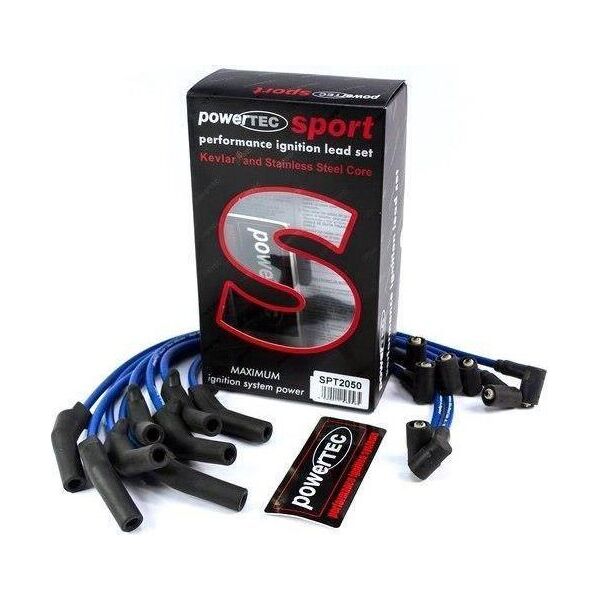 Powertec Przewody zapłonowe PowerTEC LAND ROVER DISCOVERY RANGE ROVER 4.0 4.6 V8 97-04 Czerwone