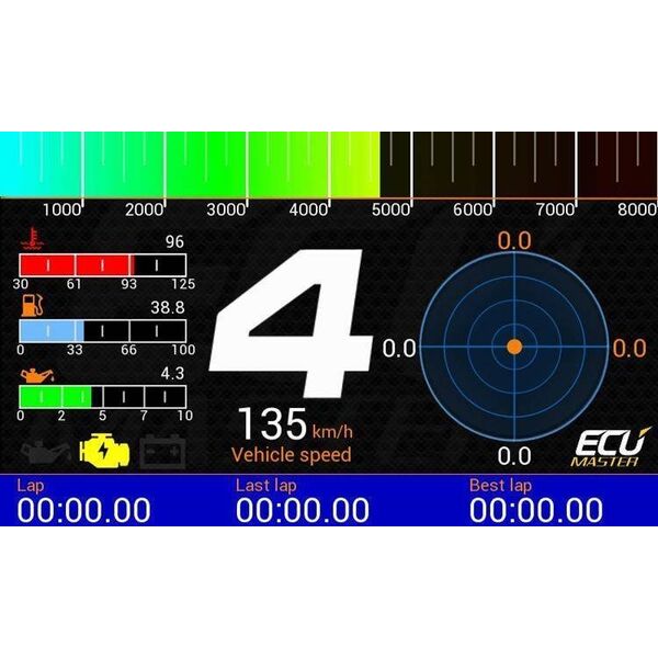 Ecumaster Ecumaster Wyświetlacz (Advanced Display Unit) ADU-5"