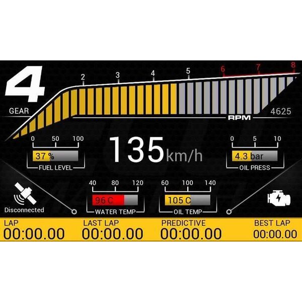 Ecumaster Ecumaster Wyświetlacz (Advanced Display Unit) ADU-5"