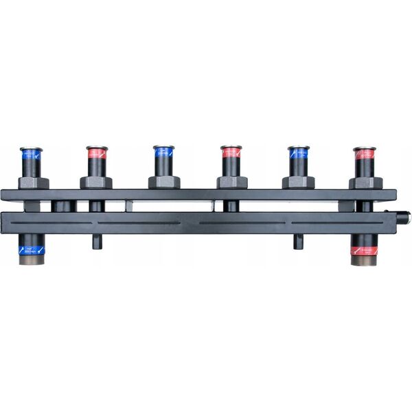 Afriso Afriso rozdzielacz ze sprzęgłem hydraulicznym KSV 125-3, do 70 kW, dla 3 obiegów 77315