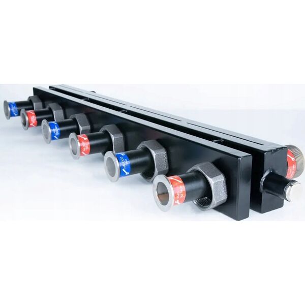 Afriso Afriso rozdzielacz ze sprzęgłem hydraulicznym KSV 125-3, do 70 kW, dla 3 obiegów 77315