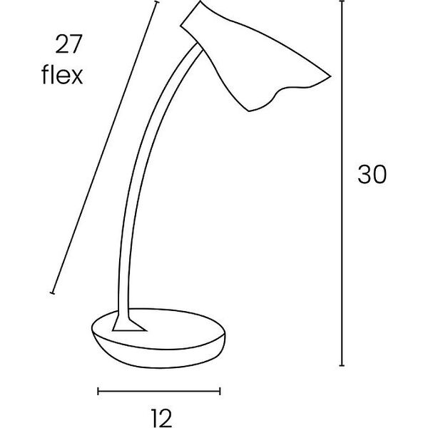 Lampka biurkowa Unilux Lampka na biurko Unilux Ukky biała