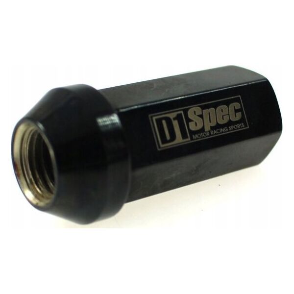 D1Spec Kute nakrętki Racing D1Spec Stal 12x1,5 Czarne
