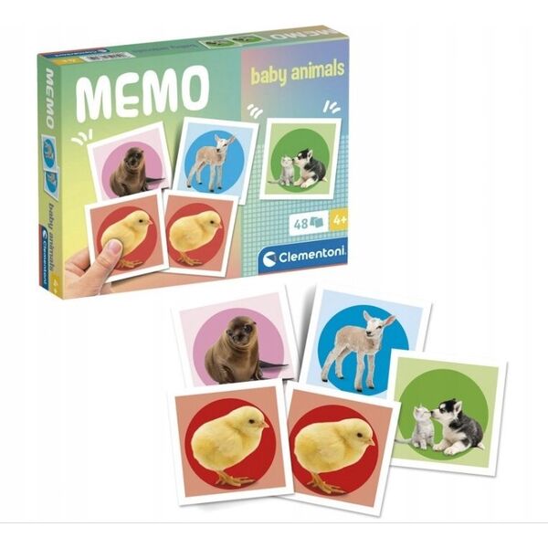 Clementoni GRA MEMO BABY ANIMALS 18315 CLM PUD