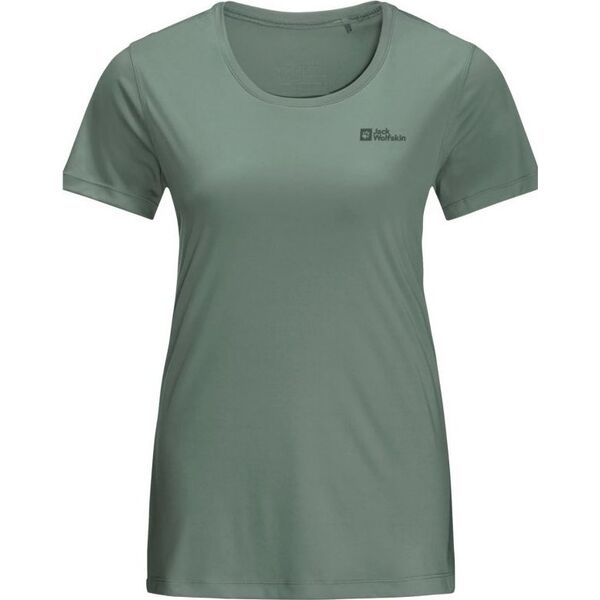 Jack Wolfskin Jack Wolfskin Tech Tee W 1807122-4151 Zielone XS