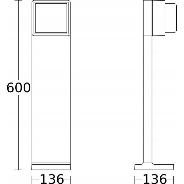 Steinel OPRAWA SŁUPKOWA GL 85 SC 600