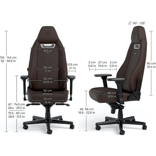 Noblechairs Fotel noblechairs LEGEND Java Edition