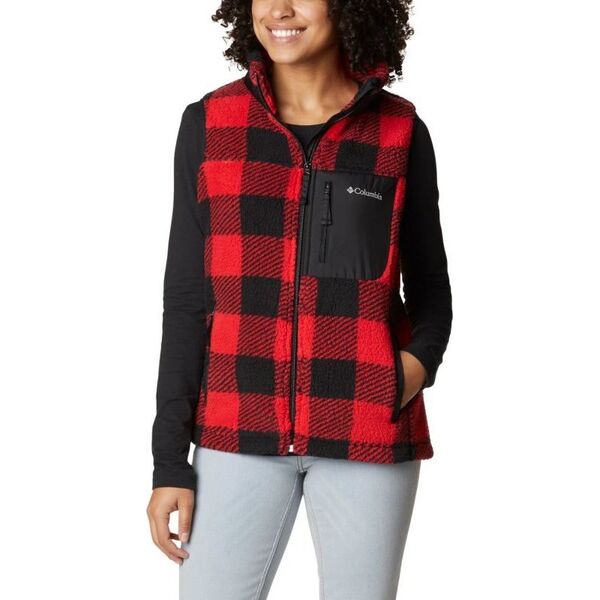 Columbia Columbia West Bend Vest 1939914658 Czerwone S