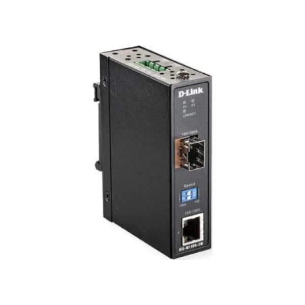 Triton D-Link DIS-M100G-SW Konwerter SFP Gigabit Ethernet Ethernet przemysłowy