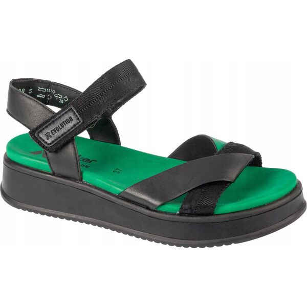 Rieker Rieker Sandals W0851-00 Czarne 36