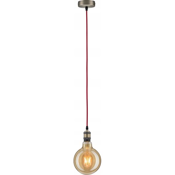 Lampa wisząca Paulmann Neordic Eldar Lampa wisząca max. 1x20W E27Czerwony/Oksydowany 230V Metal