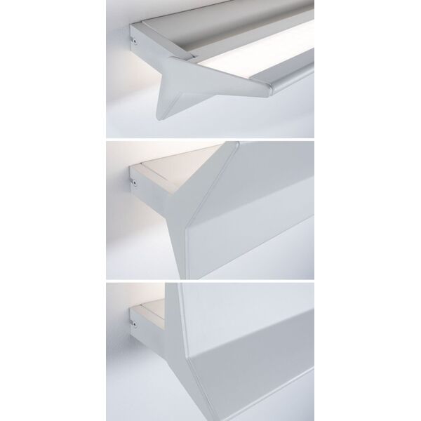 Kinkiet Paulmann Oprawa ścienna STINE LED SH Zigbee 13W+4W 2700-6500K 1400lm DIM 230V biały matowy