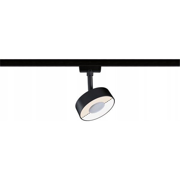 Paulmann Reflektor na szynoprzewód URail CIRCLE LED  5W 210lm 3000/4000K 230V czarny matowy/ metal