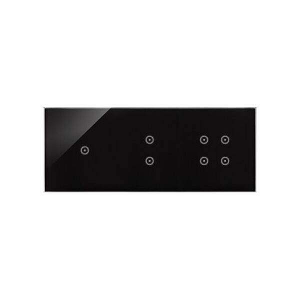 Kontakt-Simon Panel dotykowy Kontakt-Simon 54 Touch DSTR3134/73 trzy moduły jedno pole dotykowe dwa pola dotykowe pionowe cztery pola dotykowe zastygła lawa