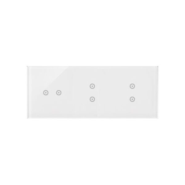 Kontakt-Simon Panel dotykowy Kontakt-Simon 54 Touch DSTR3233/70 trzy moduły dwa pola dotykowe poziome dwa pola dotykowe pionowe dwa pola dotykowe pionowe biały