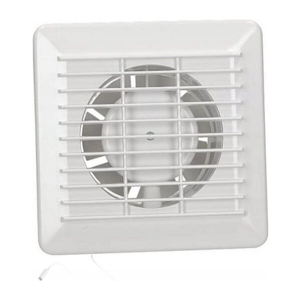 AWENTA Wentylator łazienkowy Basic fi100 90m3/h 14W 230V z wyłącznikiem sznurkowym biały Awenta WB100W 13684883 5905033292369