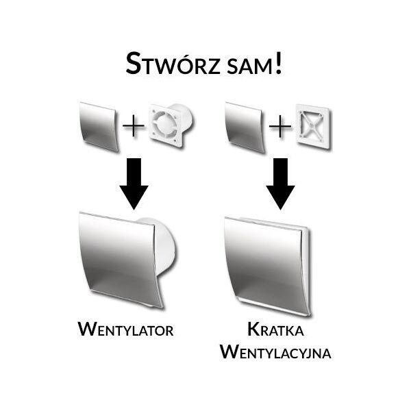 AWENTA Awenta System + PECB125M panel Escudo Fi125 czarny
