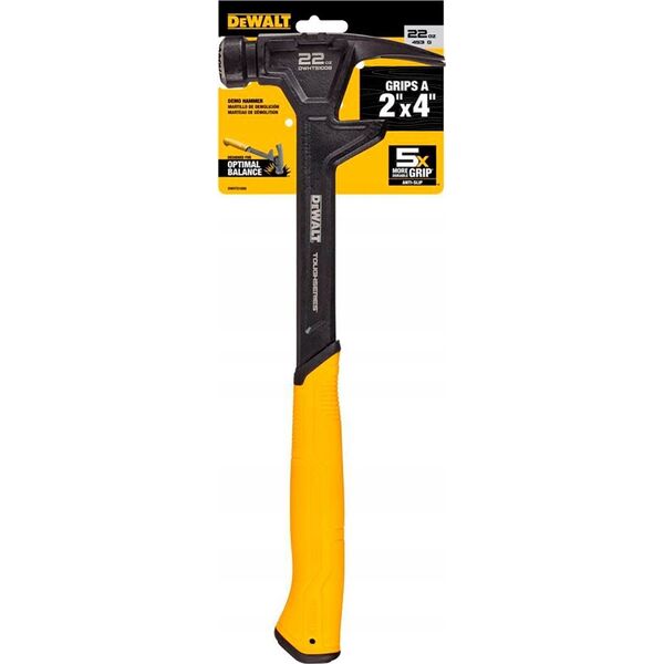 Zestaw narzędzi Dewalt młotek stalowy wyburzeniowy 1-cz. 624g