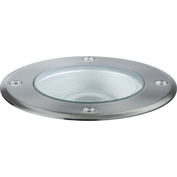 Paulmann Oprawa dogruntowa Plug & Shine FLOOR regulowana 20st. 6W 3000K 428lm IP67 24V srebrny / metal