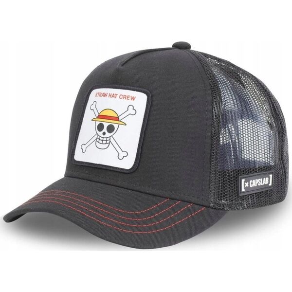 Capslab Capslab One Piece Trucker Cap CL-OP1-1-SKU2 Czarne One size