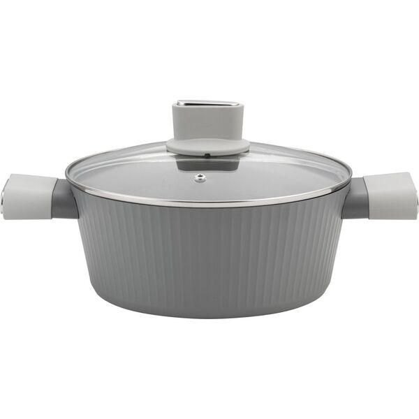 Florina Garnek aluminiowy z pokrywką Florina Serrano 24 cm 3,7 l